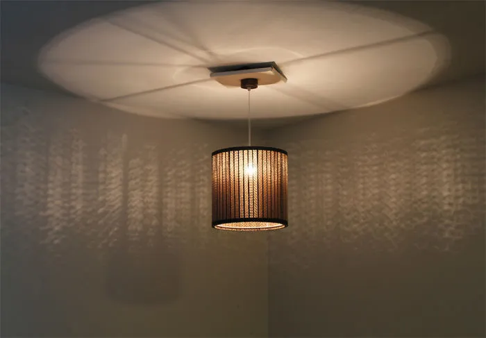 We Make Cardboard Lamps That Combine Our Love For Art And Earth