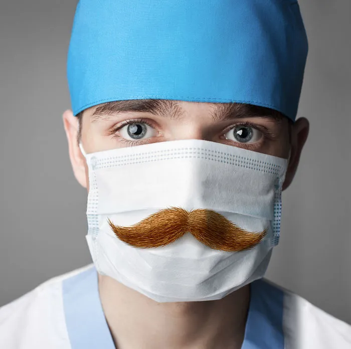 I Created Funny Surgical Masks To Make Visits To The Hospital Easier