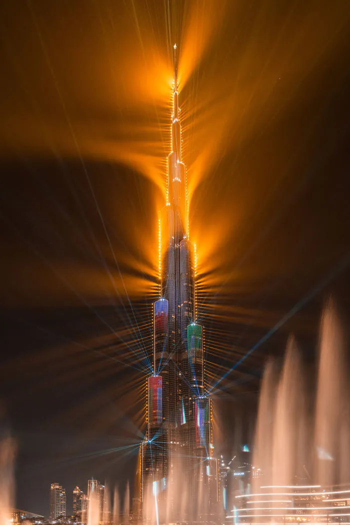Dubai’s World Record Laser Show In Pictures