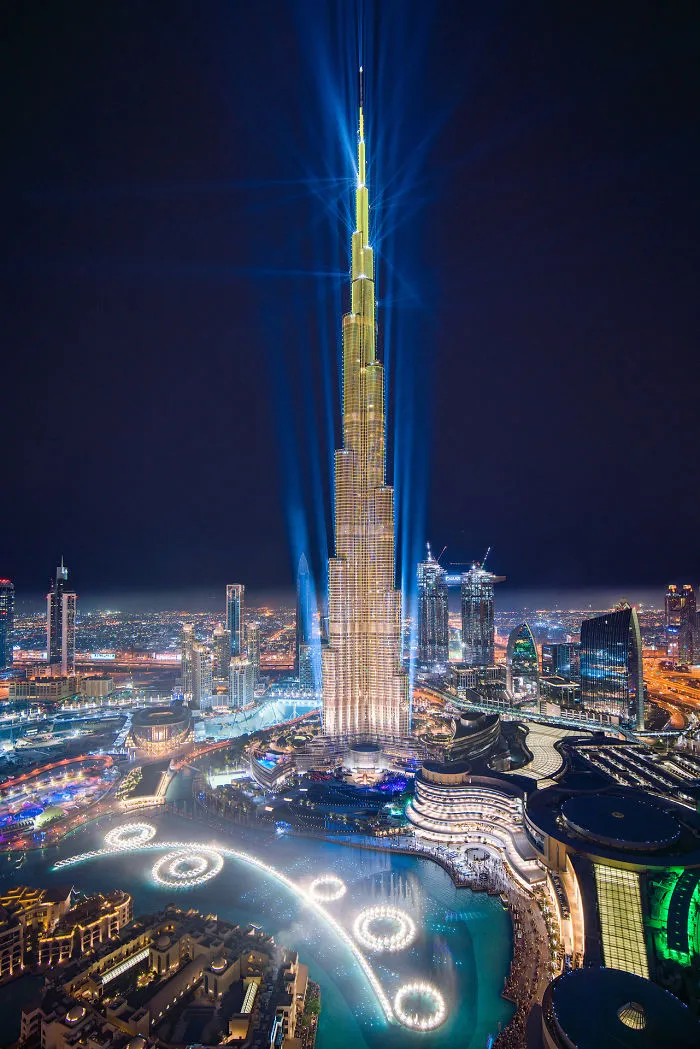 Dubai’s World Record Laser Show In Pictures