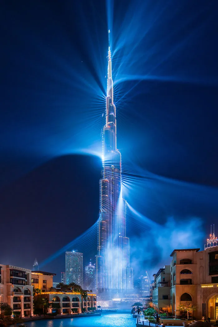 Dubai’s World Record Laser Show In Pictures