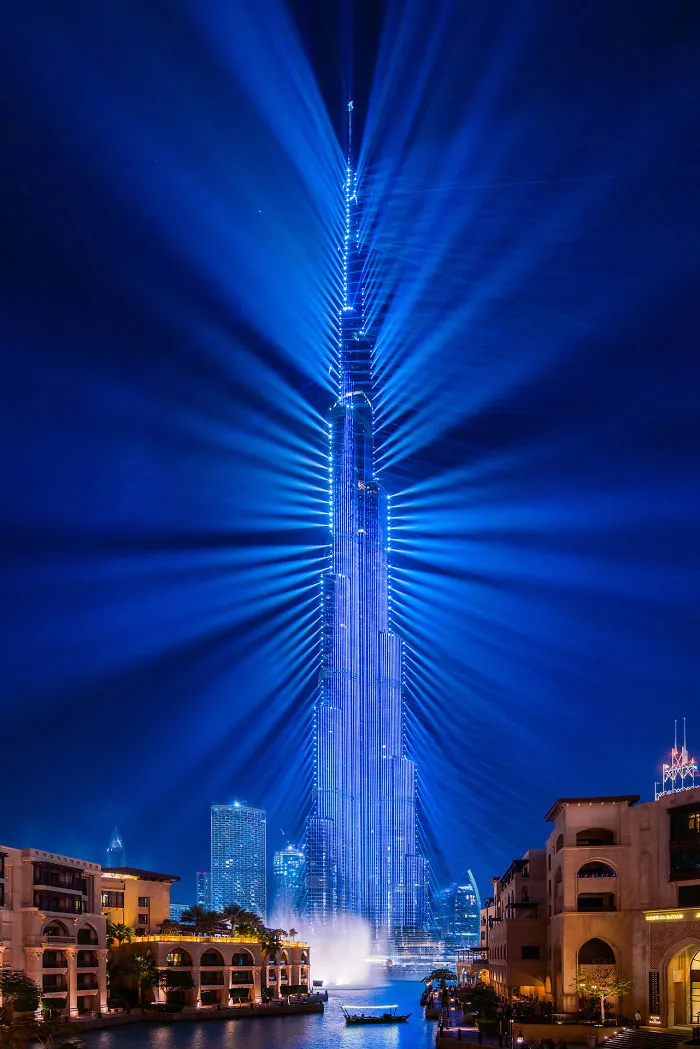 Dubai’s World Record Laser Show In Pictures