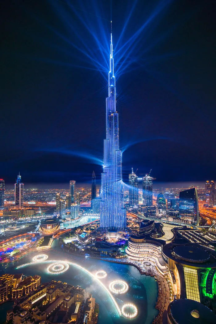 Dubai’s World Record Laser Show In Pictures