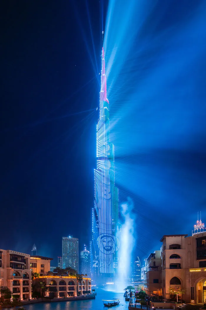 Dubai’s World Record Laser Show In Pictures