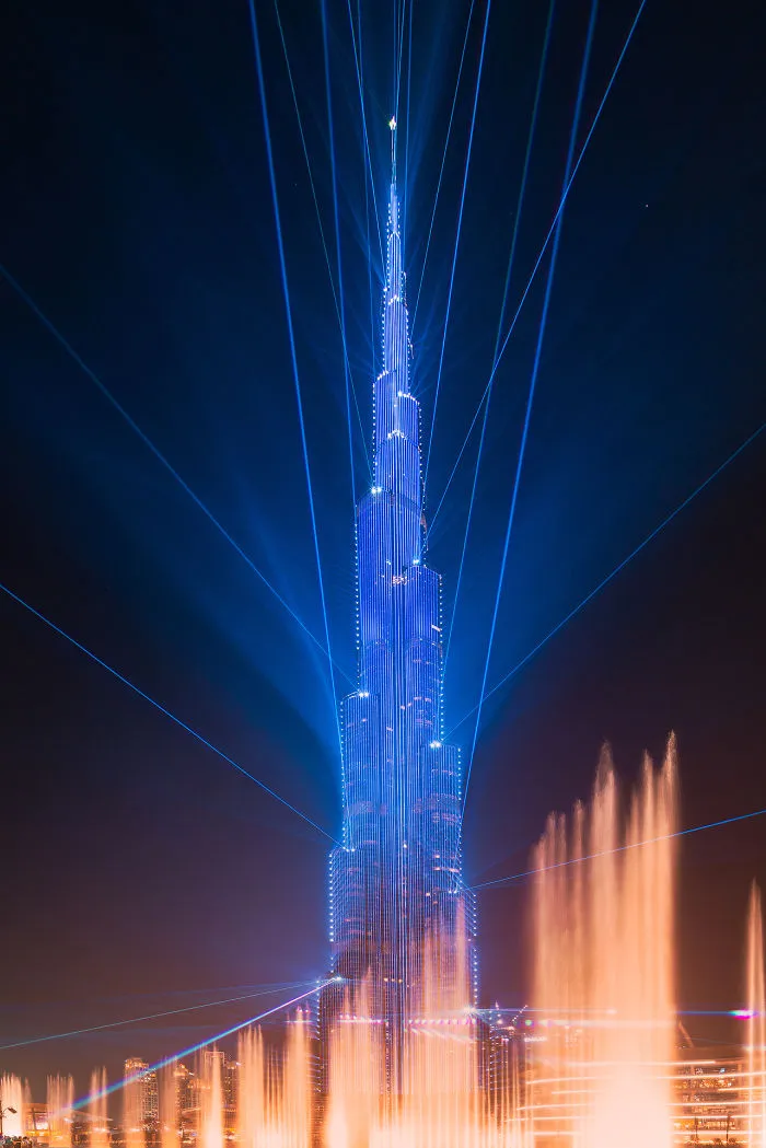 Dubai’s World Record Laser Show In Pictures