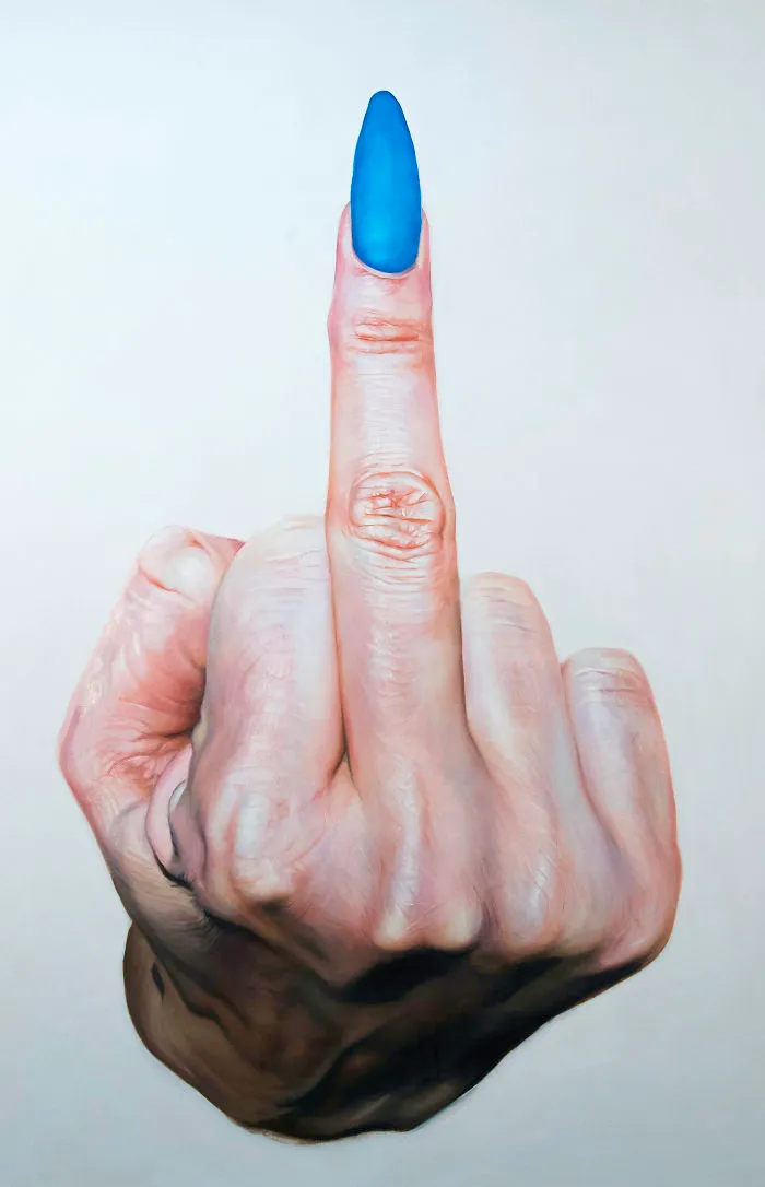 I Was Told To Use My Art To Express Myself. So My Made This 8 X 5 Ft Painting.