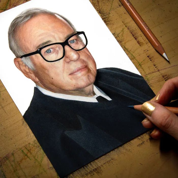 Artist Draws Realistic Portraits Using Color Pencils, And You Might Confuse Them With Photos
