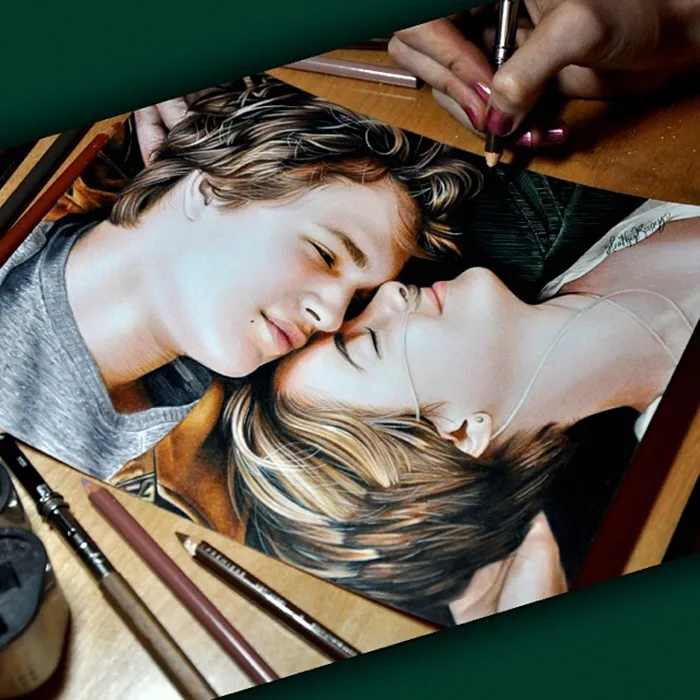 Artist Draws Realistic Portraits Using Color Pencils, And You Might Confuse Them With Photos