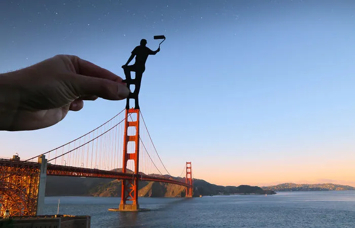 I Keep Transforming Famous Landmarks And Random Places Using Paper Cutouts (New Pics)