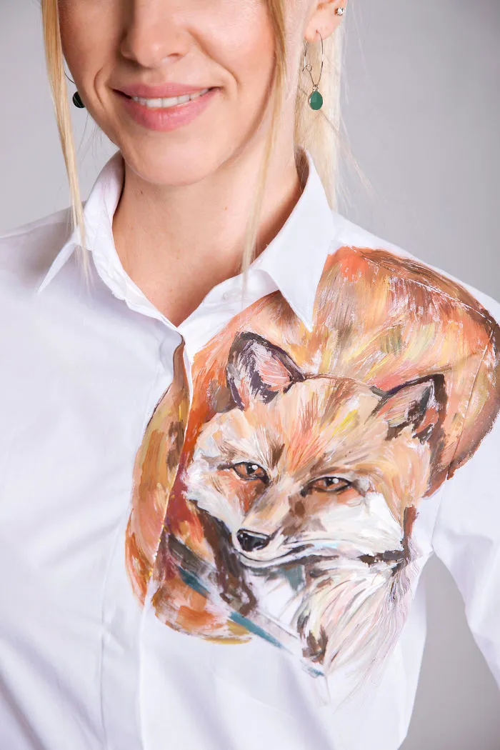 I Paint On Blank Shirts To Make Them Less Boring