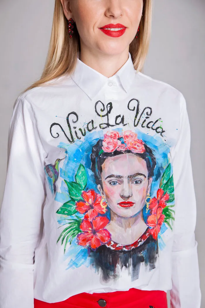 I Paint On Blank Shirts To Make Them Less Boring