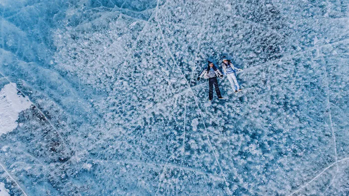I Walked On Frozen Baikal, The Deepest And Oldest Lake On Earth To Capture Its Otherworldly Beauty Again