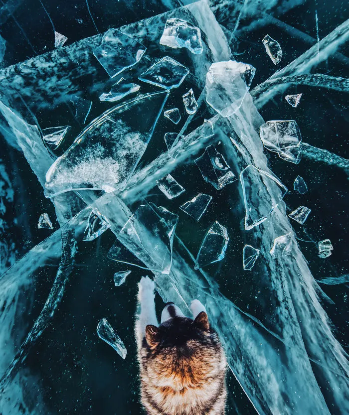 I Walked On Frozen Baikal, The Deepest And Oldest Lake On Earth To Capture Its Otherworldly Beauty Again