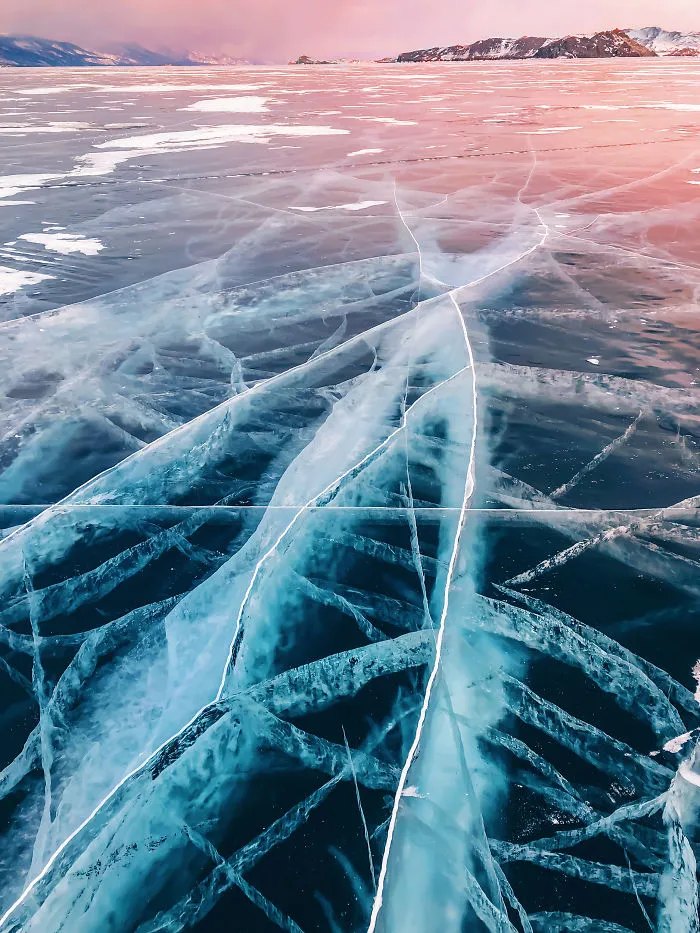 I Walked On Frozen Baikal, The Deepest And Oldest Lake On Earth To Capture Its Otherworldly Beauty Again
