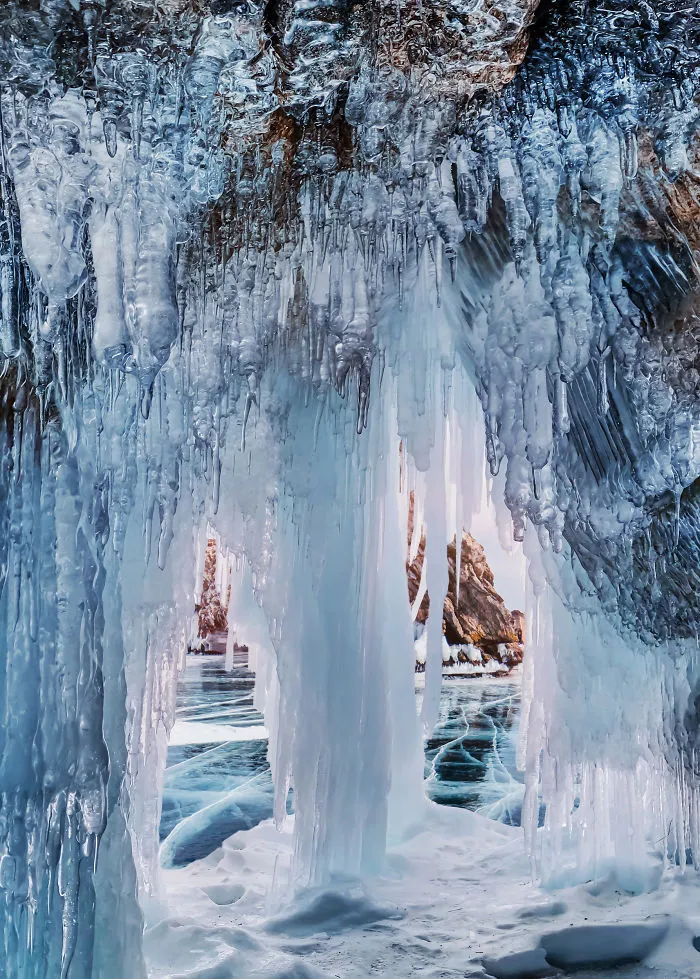 I Walked On Frozen Baikal, The Deepest And Oldest Lake On Earth To Capture Its Otherworldly Beauty Again