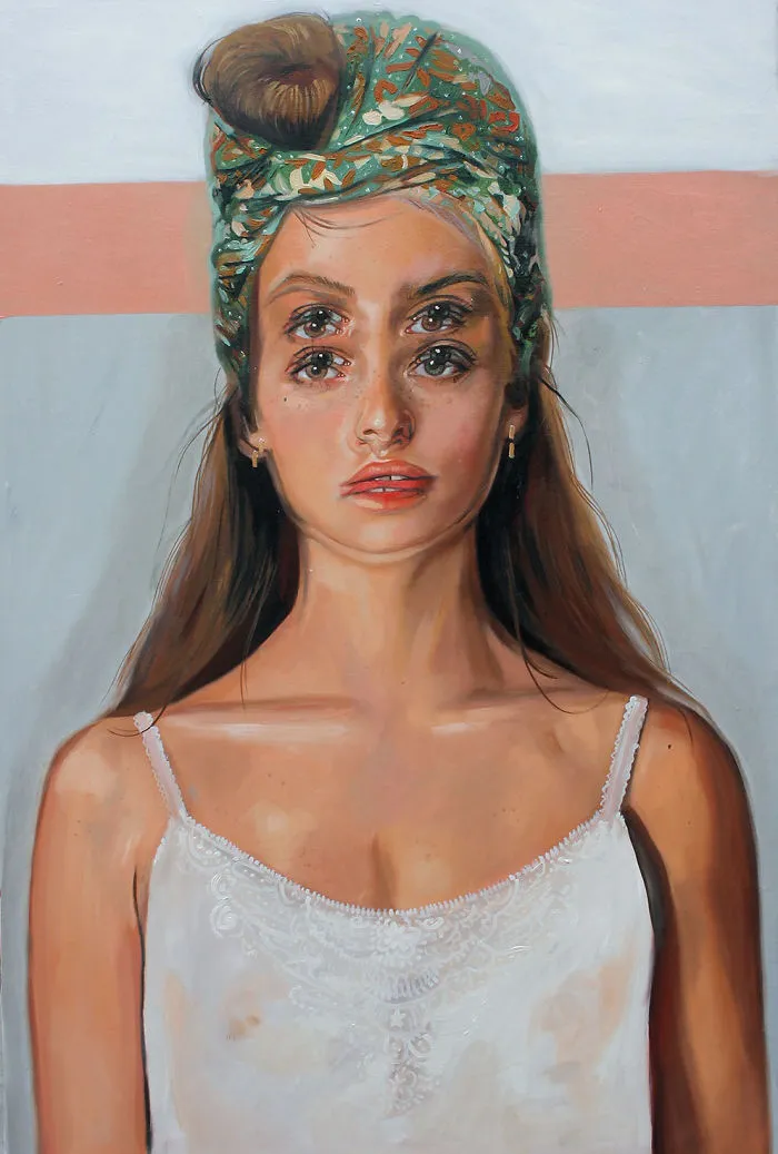 After Having A Heart Attack I Started Painting These Portraits That Will Make You Dizzy