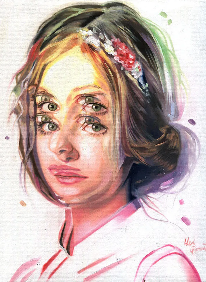 After Having A Heart Attack I Started Painting These Portraits That Will Make You Dizzy