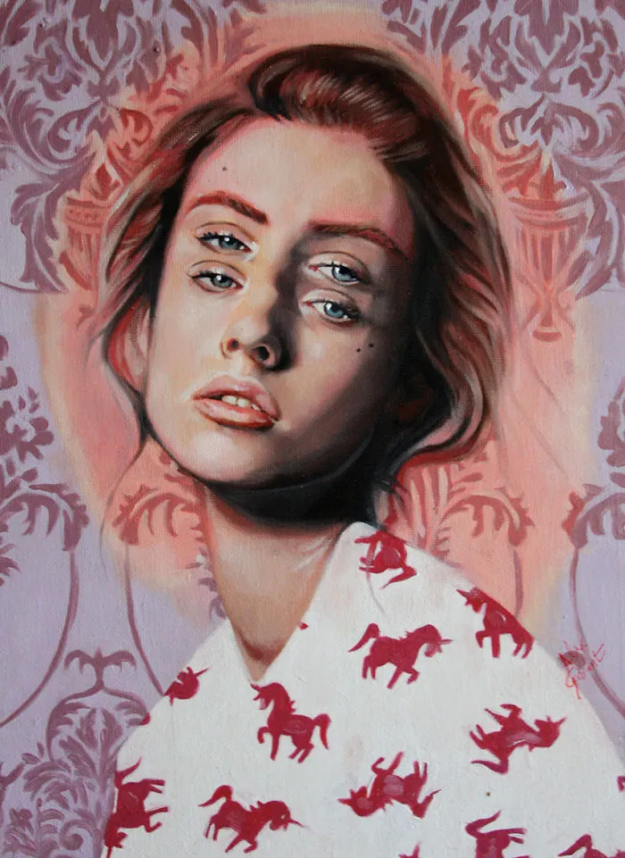 After Having A Heart Attack I Started Painting These Portraits That Will Make You Dizzy