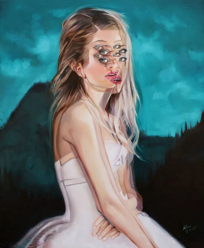 After Having A Heart Attack I Started Painting These Portraits That Will Make You Dizzy
