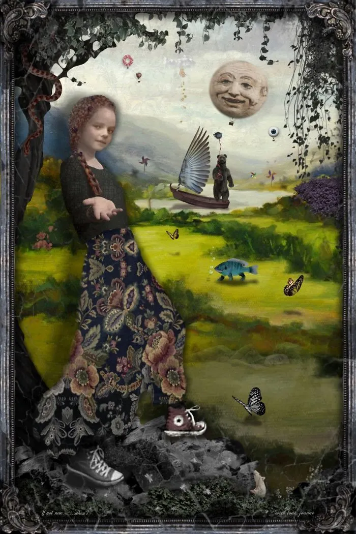 Joanne Delomba Surrealist Digital Artist Extraordinaire Focuses On Women’s Movement