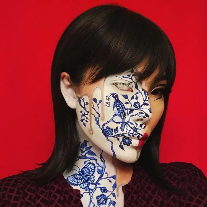 Woman Gives Up Teaching To Create Optical Illusions With Makeup, And It’s Messing With Our Minds (New Pics)