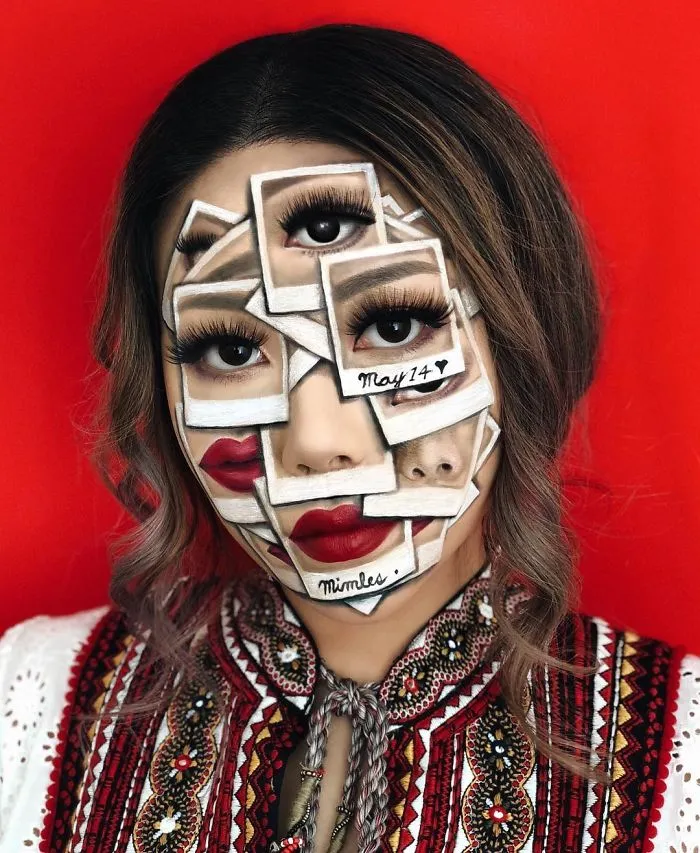 Woman Gives Up Teaching To Create Optical Illusions With Makeup, And It’s Messing With Our Minds (New Pics)