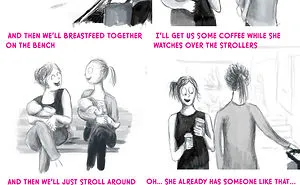 8 Funny Comics That Illustrate My Struggles Of Being A New Mom