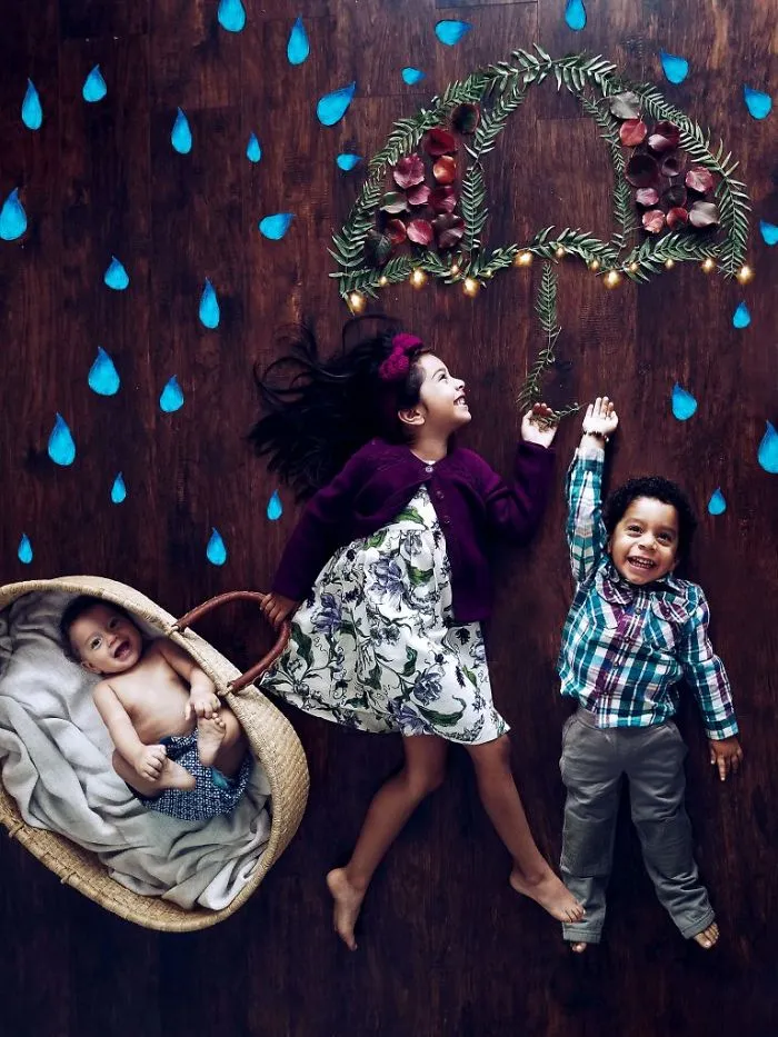 Creative Mom Of Three Uses Photoshop To Turn Her Children's Daily Life Into Magic