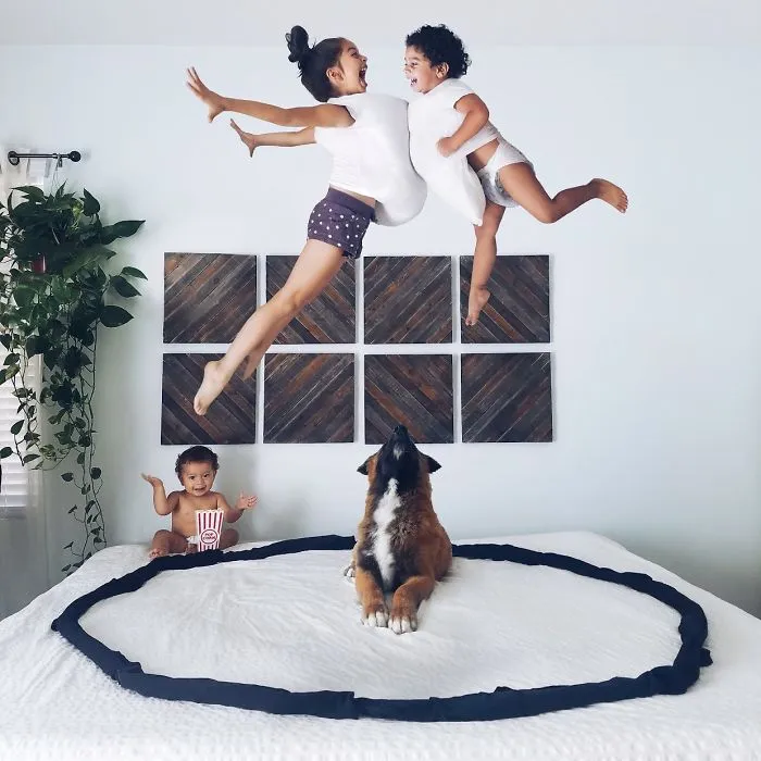 Creative Mom Of Three Uses Photoshop To Turn Her Children's Daily Life Into Magic