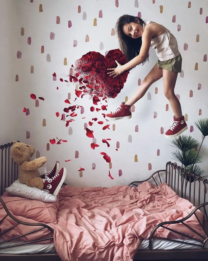 Creative Mom Of Three Uses Photoshop To Turn Her Children's Daily Life Into Magic
