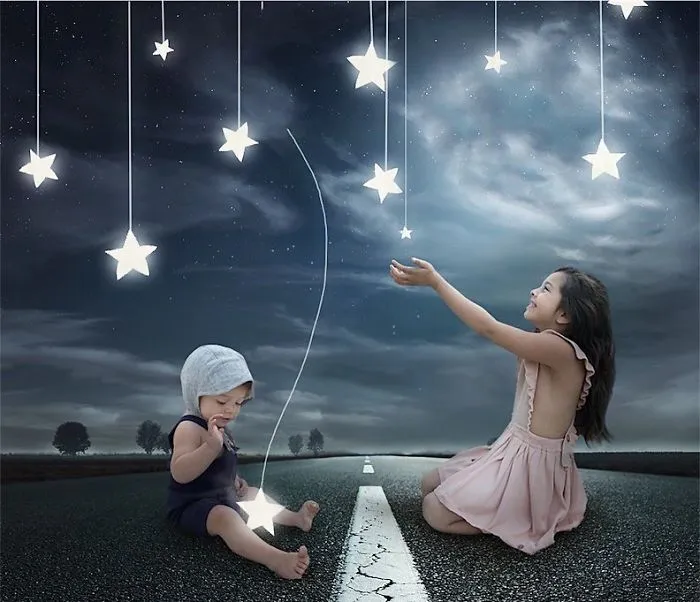 Creative Mom Of Three Uses Photoshop To Turn Her Children's Daily Life Into Magic