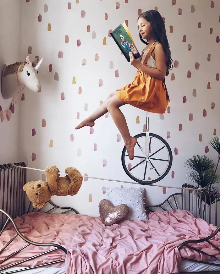 Creative Mom Of Three Uses Photoshop To Turn Her Children's Daily Life Into Magic