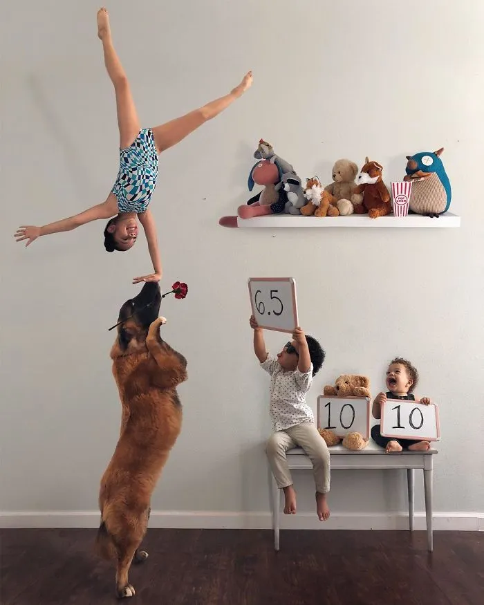 Creative Mom Of Three Uses Photoshop To Turn Her Children's Daily Life Into Magic