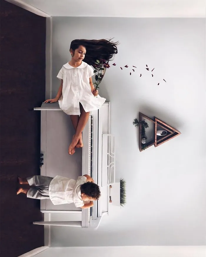Creative Mom Of Three Uses Photoshop To Turn Her Children's Daily Life Into Magic