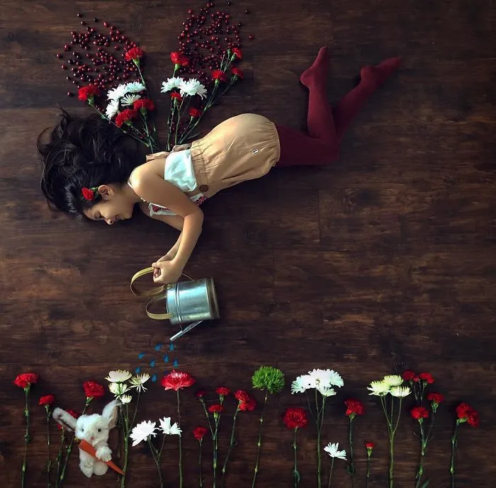 Creative Mom Of Three Uses Photoshop To Turn Her Children's Daily Life Into Magic