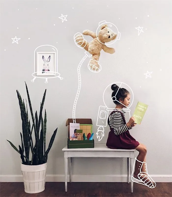 Creative Mom Of Three Uses Photoshop To Turn Her Children's Daily Life Into Magic