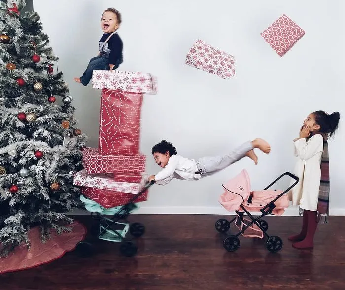 Creative Mom Of Three Uses Photoshop To Turn Her Children's Daily Life Into Magic