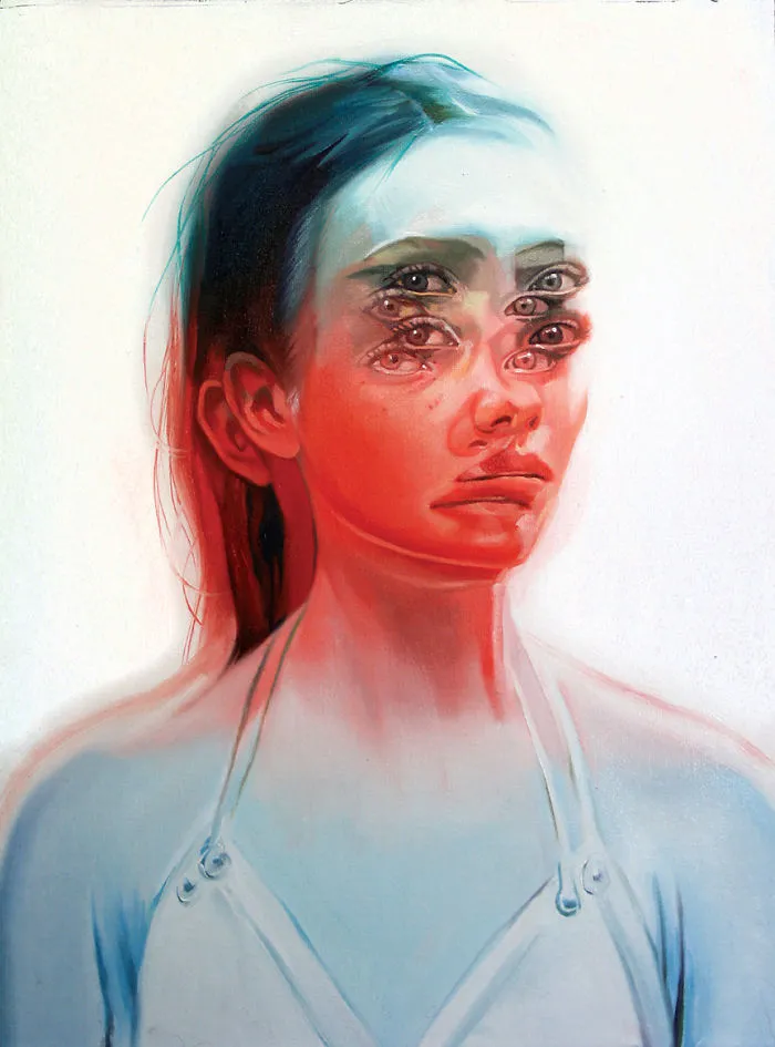 After Having A Heart Attack I Started Painting These Portraits That Will Make You Dizzy