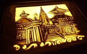 "Heavenly Nepal " A Sand Art Film To Nepal By Lawrence Koh From Singapore
