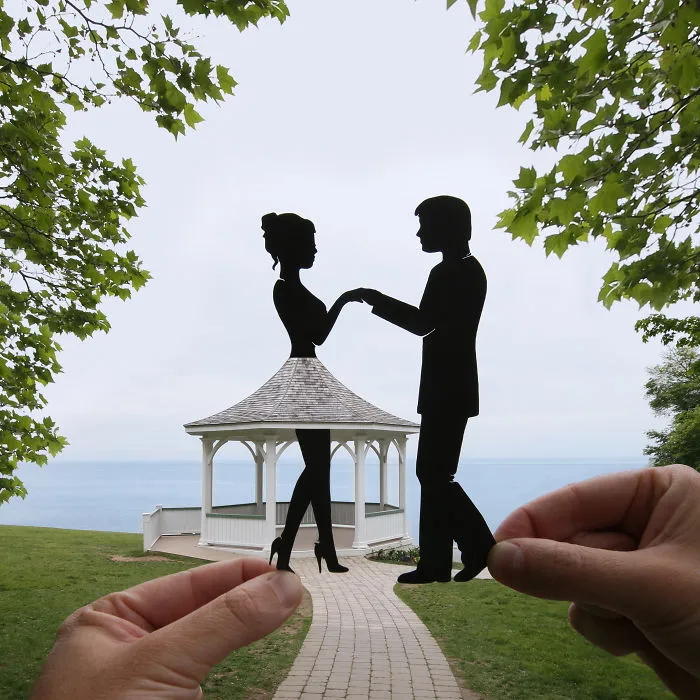 I Keep Transforming Famous Landmarks And Random Places Using Paper Cutouts (New Pics)
