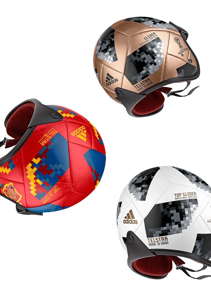 I Made Helmet Design Inspired By Fifa Russia 2018 Official Soccer Ball.