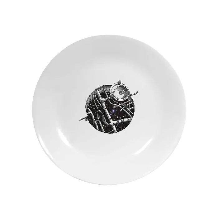 I've Created These Magical / Optical Illusion Porcelain Plates: "First Bean To Space"