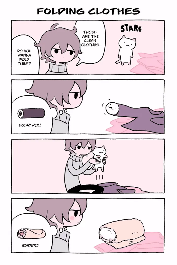 Japanese Illustrator Creates The Most Adorable Cat Comics Ever, And It Will Make Your Day