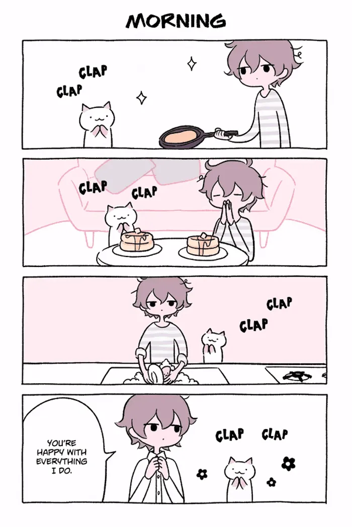 Japanese Illustrator Creates The Most Adorable Cat Comics Ever, And It Will Make Your Day