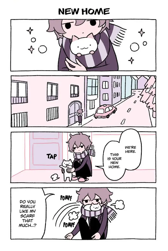 Japanese Illustrator Creates The Most Adorable Cat Comics Ever, And It Will Make Your Day