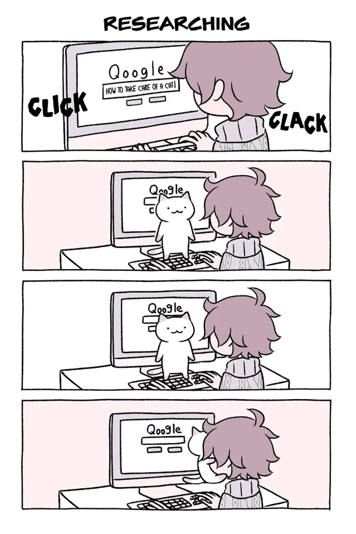 Japanese Illustrator Creates The Most Adorable Cat Comics Ever, And It Will Make Your Day