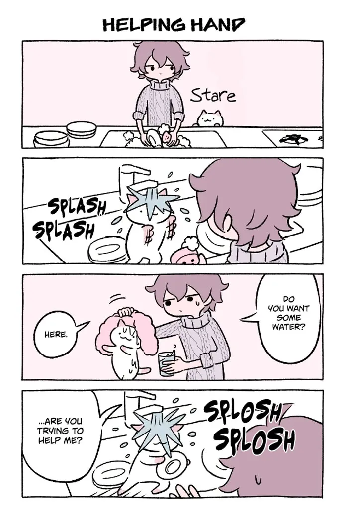 Japanese Illustrator Creates The Most Adorable Cat Comics Ever, And It Will Make Your Day