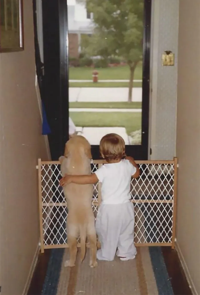 Mi perro y yo en 1988