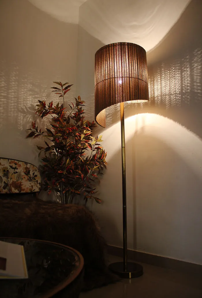 We Make Cardboard Lamps That Combine Our Love For Art And Earth
