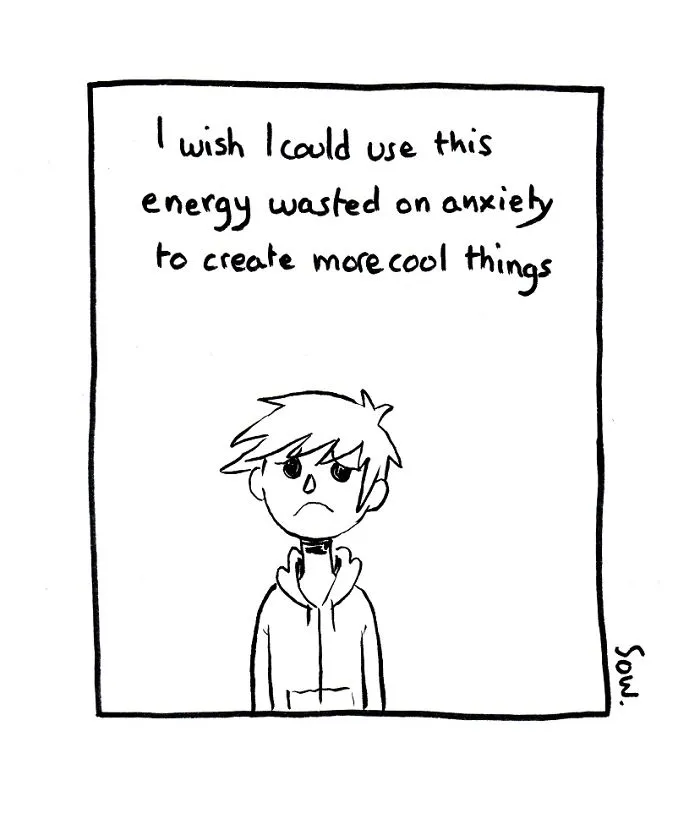 I Illustrate My Darkest Thoughts To Help People Understand What It's Like To Suffer From Mental Illness